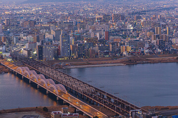 Fototapeta premium 都市景観