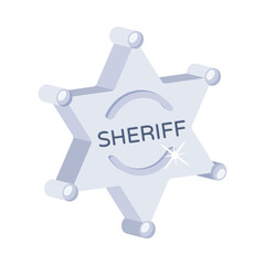 Sheriff Badge 