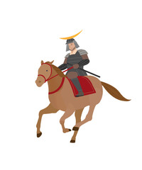 馬に乗った戦国将軍