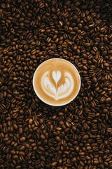 cup of coffee with latte art