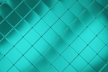 Fototapeta na wymiar green metal grid background image