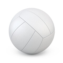 3d Render Volleyball (clipping path)