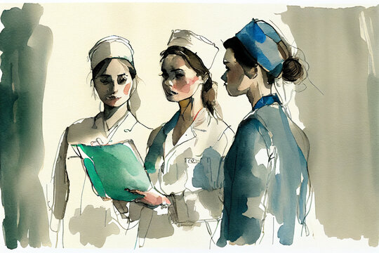 Krankenschwester, Generative KI