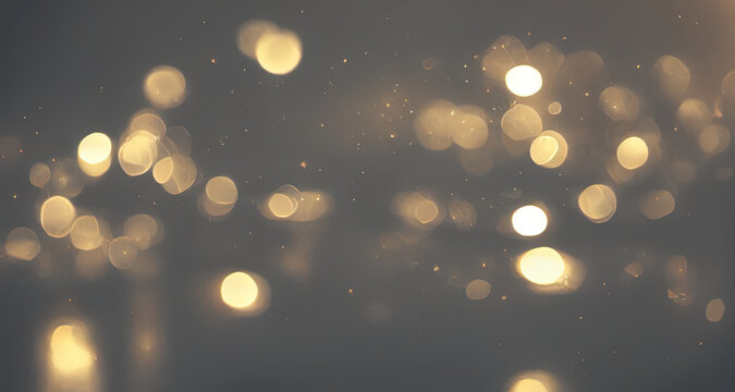 background bokeh sparkles in the night © lndstock