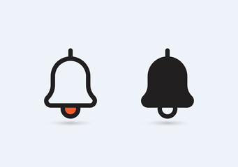bell icons set