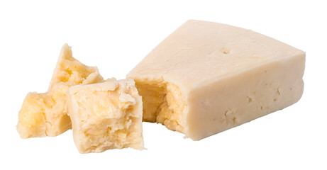 Parmesan cheese on transparent background. png file - 558888990