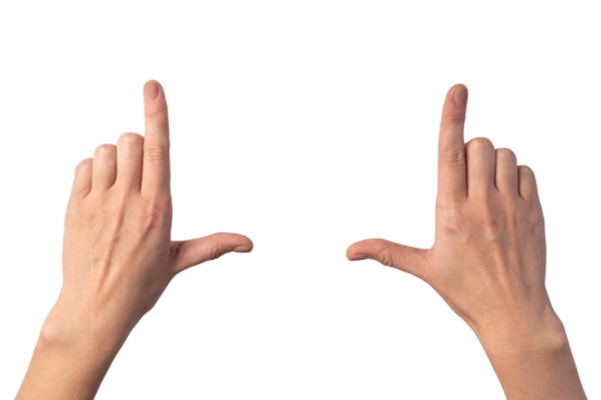 Woman's hand on transparent background. png file - Powered by Adobe
