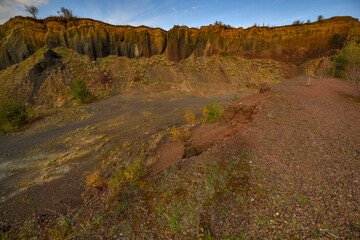 Racos Volcano in Persani Mountains, in Brasov County, Romania.