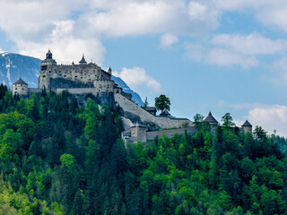 Austria, Salzburg, Burg Hohenwerfen,