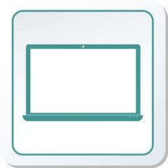 Laptop Icon Vector Graphic Illustration