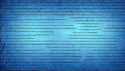 Obraz premium background of abstract hexagons blue black