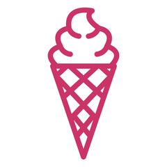 Ice Cream Icon Style
