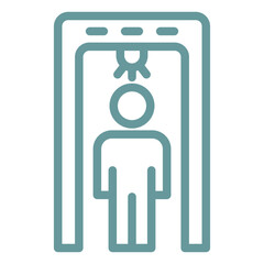 Metal Detector Icon Style