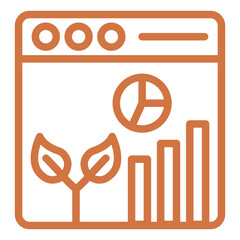 Organic Reach Icon Style