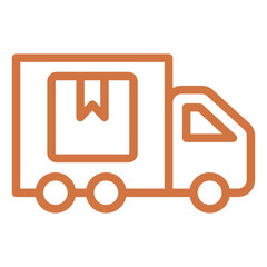 Delivery Truck Icon Style