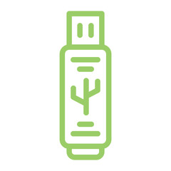 Fototapeta premium Usb Icon Style