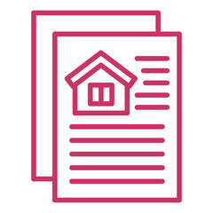 House Documents Icon Style