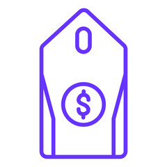 Price Tag Icon Style