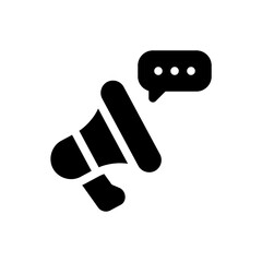 marketing glyph icon