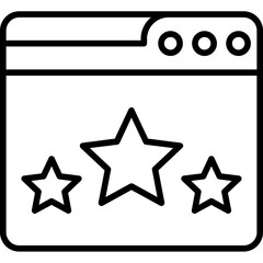 Web Rating Icon