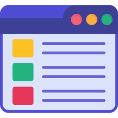 Obraz premium Web Icon