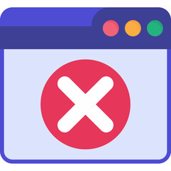 Web Delete Account Icon