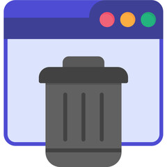 Web Trash Icon