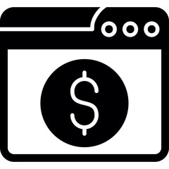 Web Online Payment Icon