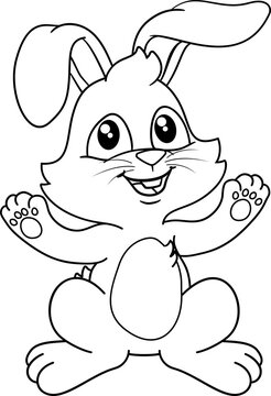 recommend clip art: Easter Bunny Rabbit Cartoon