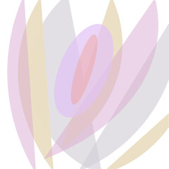 Cute stylized heart vulva in the form of flower petals. Feminist symbol. Gynecology. Women's issues, women's puberty