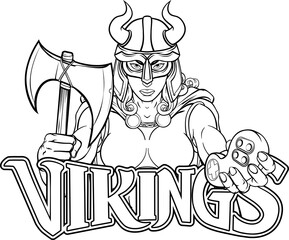 Spartan Trojan Female Warrior Gamer Woman