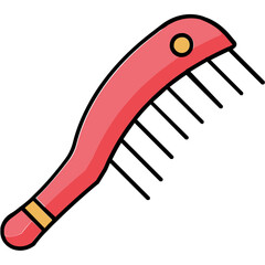 Comb Vector Icon

