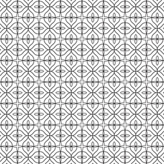 Geometric set of seamless gray and white patterns. Simple vector graphics