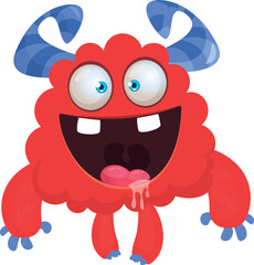 Naklejka premium 23_monsterpuff