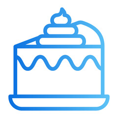 cake gradient icon