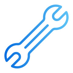 wrench gradient icon