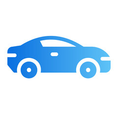 sedan gradient icon