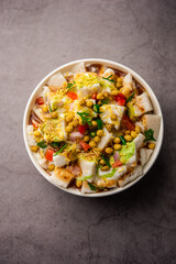 Idli Chaat is a tasty Indian recipe made using leftover idlis
