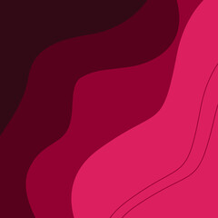 modern gradient red wave background