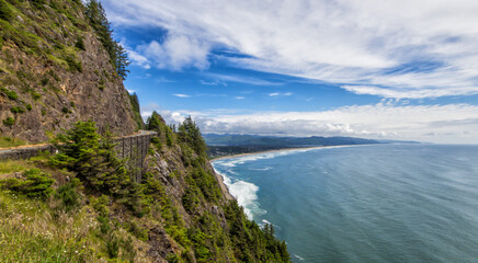 Fototapeta premium Coastline road - 02