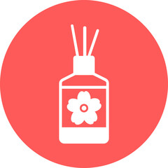 Perfume bottle Vector Icon
