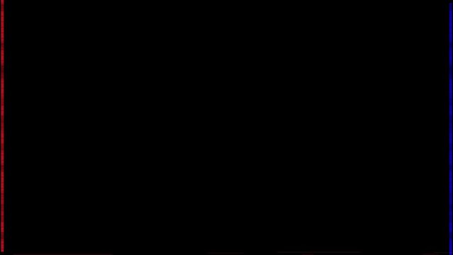 Damage tv signal error effect animation. Motion graphic texture