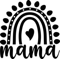  Mama Shirt for Women Funny Mama Graphic © design