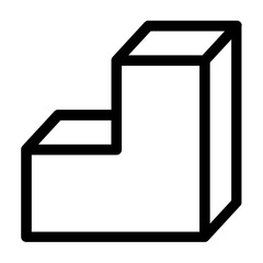 Modern geometric shapes.