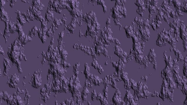 Texture emboss grunge noise slowly increase and raise. Motion graphic texture