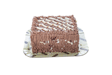 cake isolated on white