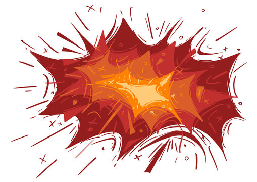 Ilustración explosión 