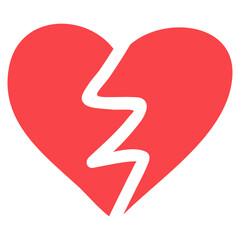 broken heart icon