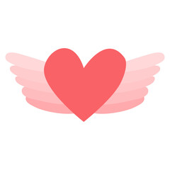 heart with wings
