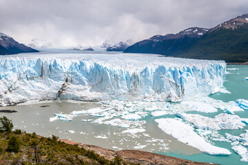 views of perito moreno glacier, argentina